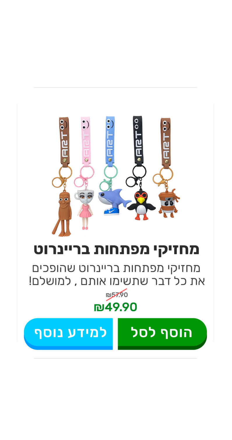 מחזיקי מפתחות בריינרוט